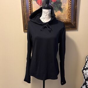 Spyder Proweb dry quickly reflective trims warming tech fleece pull tie Hoodie